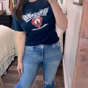 Tennessee River T-shirt choppers eagle graphic size medium